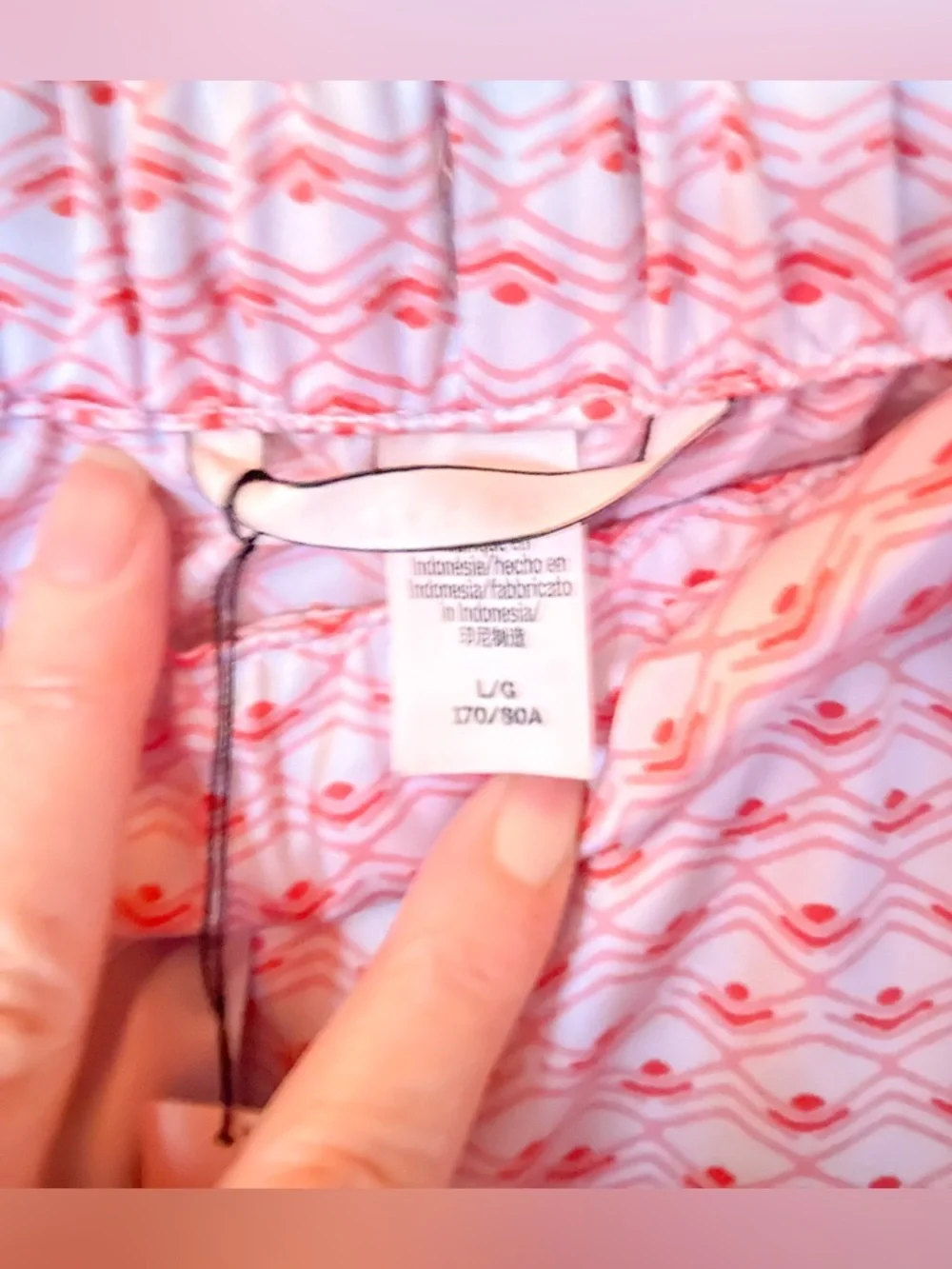 Victoria’s Secret Large Women’s Satin Lounge Sleep Pants w/ Elastic Waist NWT